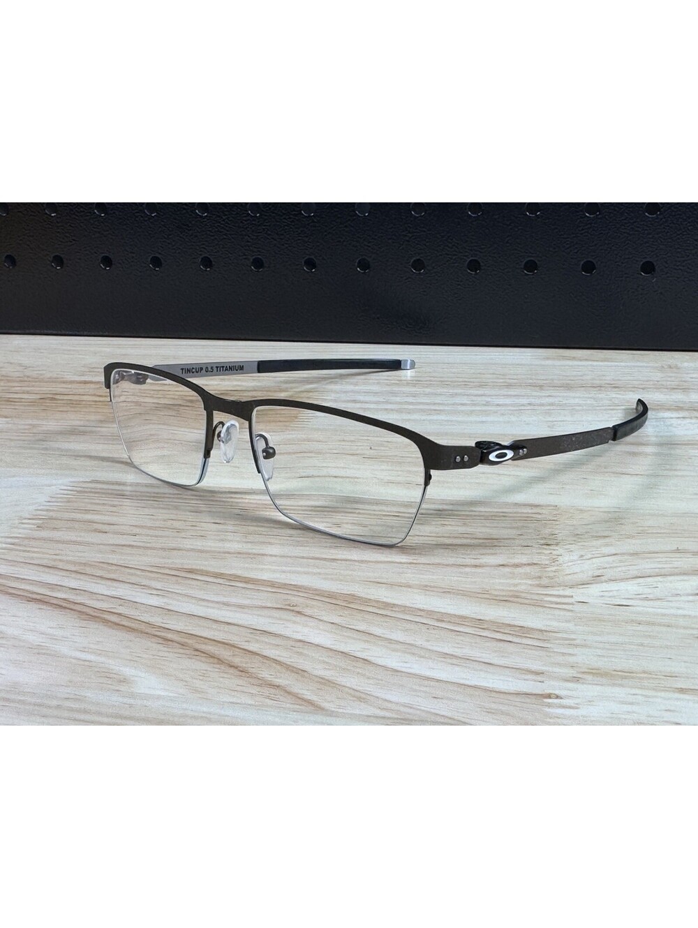 Oakley Tincup 0.5 Titanium Eyeglasses Frames Powder Pewter OX5099-0353 53-18-135